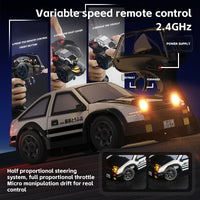 Mini AE86 Desktop Remote Control Car 1:64 Drifting Racing Car