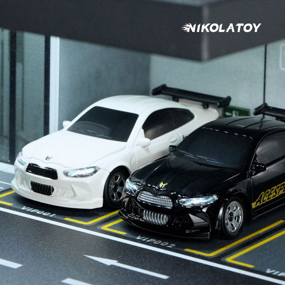 Miniature 1/64 AWD Remote Control Stunt Srifting Car - BMW M4