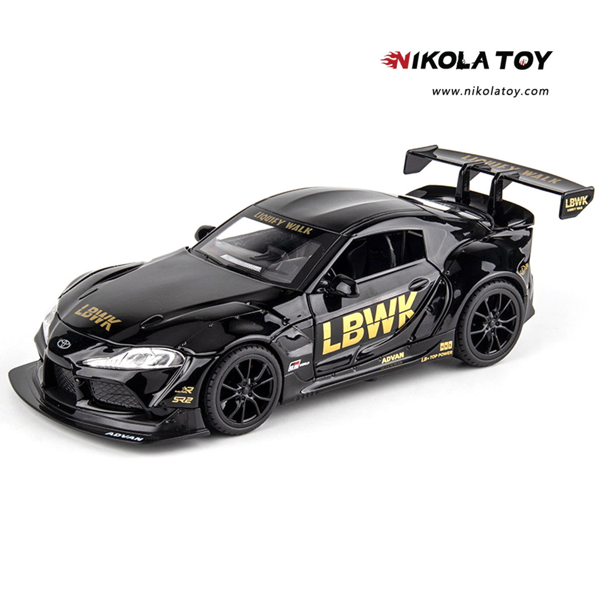 Alloy 1/22 Toyota Supra Model Car