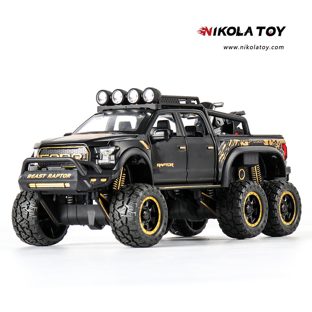 Alloy 1/28 Ford Raptor F150 Model Car