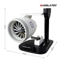 New Dsektop JetFan - Equipped With Wireless Charging And Humidifier