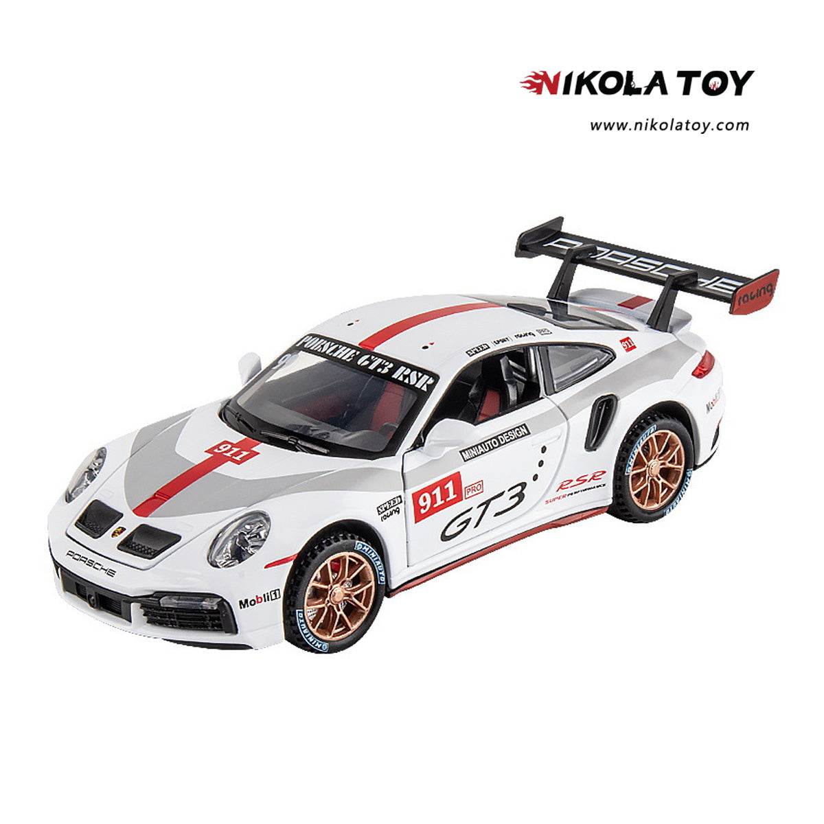 Alloy 1/32 Porsche 911 Track Edition Model Car