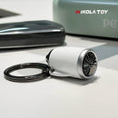 Flagship Aircraft Turbofan Engine Keychain