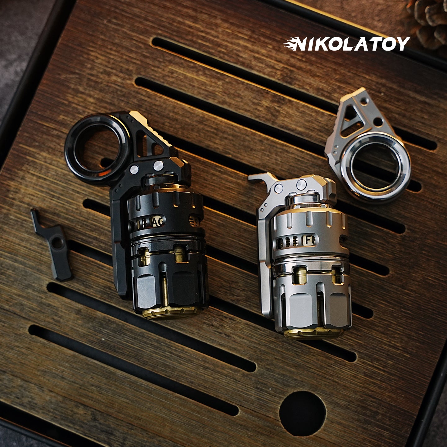 Multi functional Titanium Alloy EDC Toy Doombringer Grenade