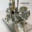 New Stirling engine+LED lights - Nikola Toy