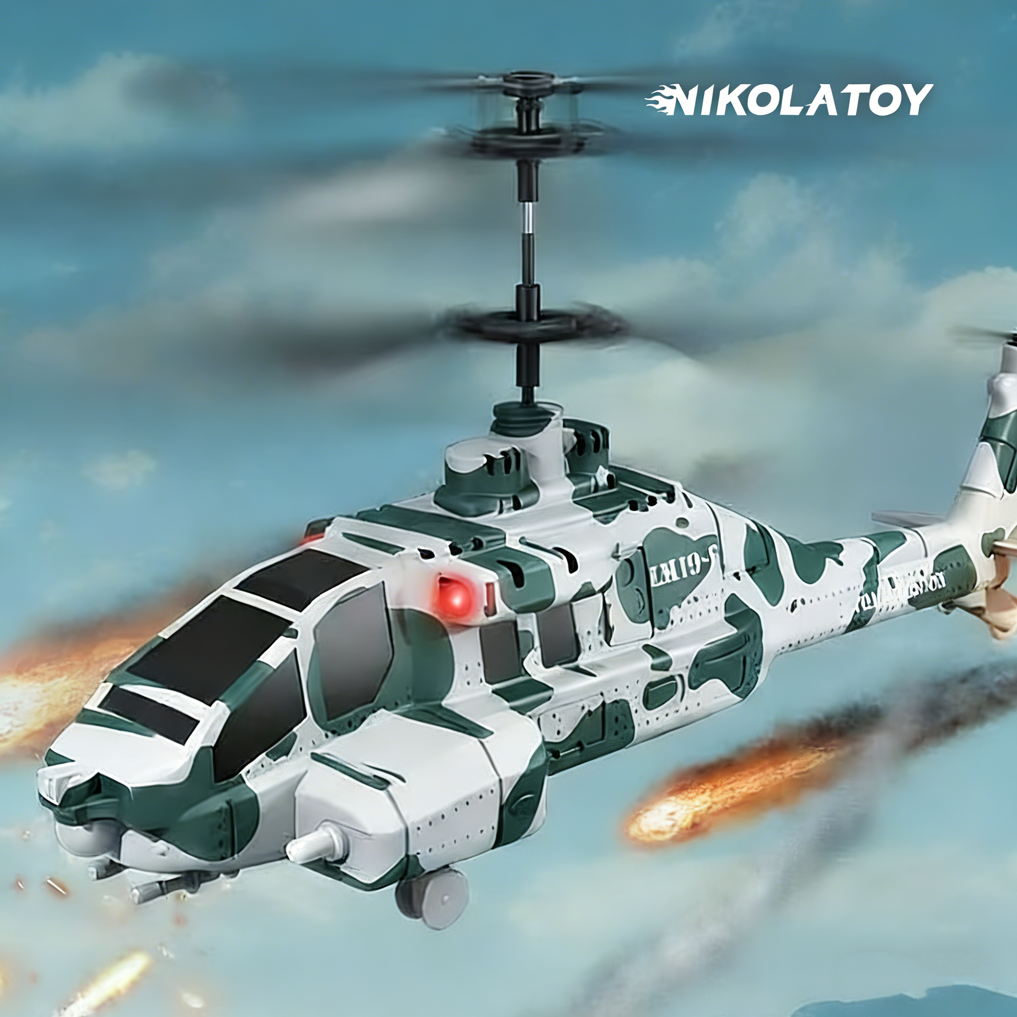 Apache LM19-F Multifunction RC Helicopter