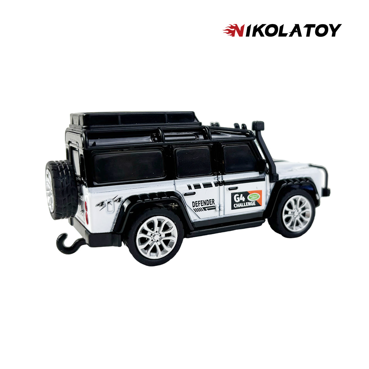 1:64 Land Rover Defender Desktop Remote Control Car