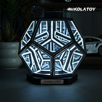 Infinite Space Abyss Dodecahedron Night Lamp