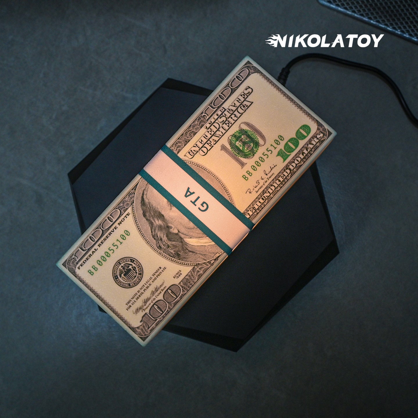 Maglev US Dollar Night Light