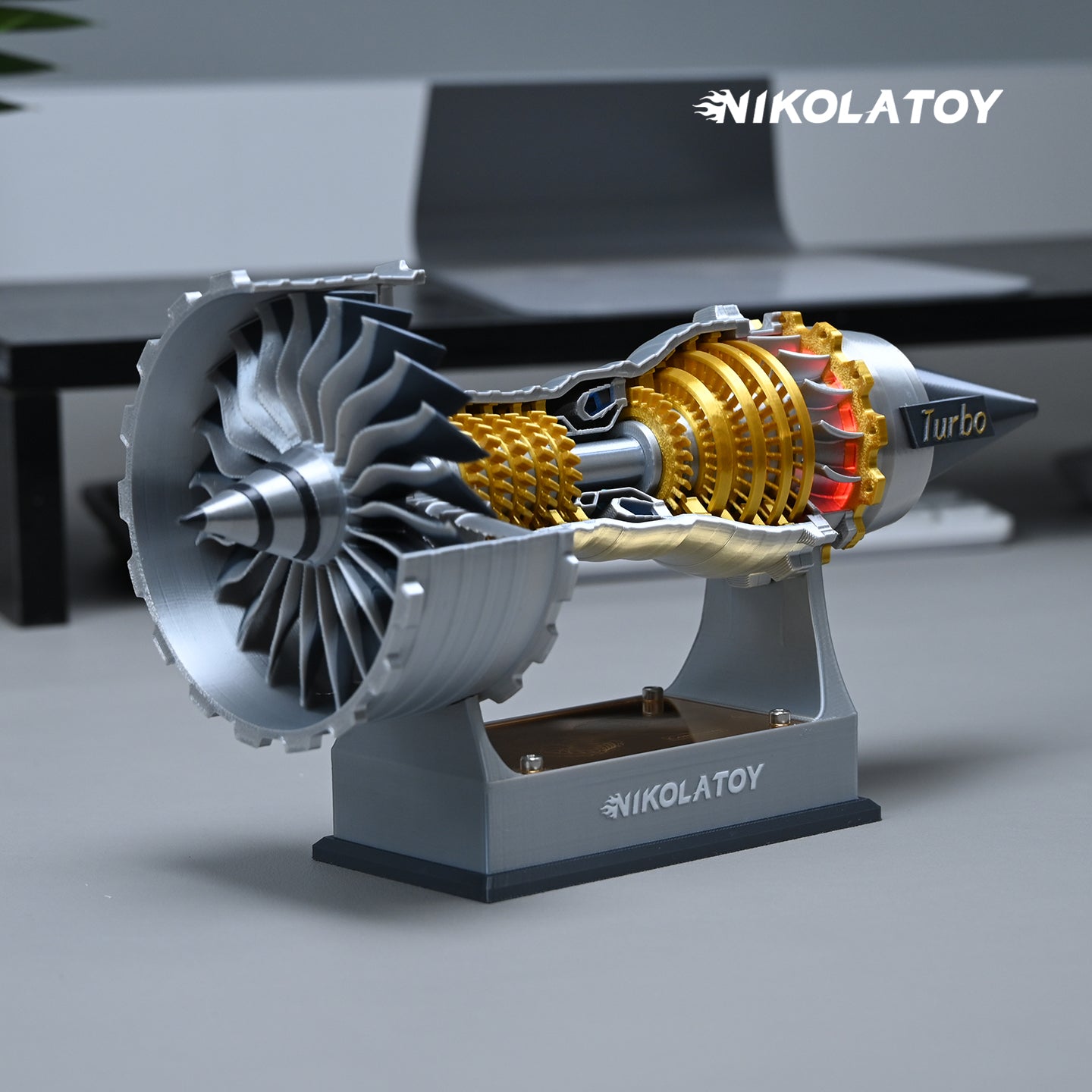 Premium TR900 Turbofan Engine Model（26CM)