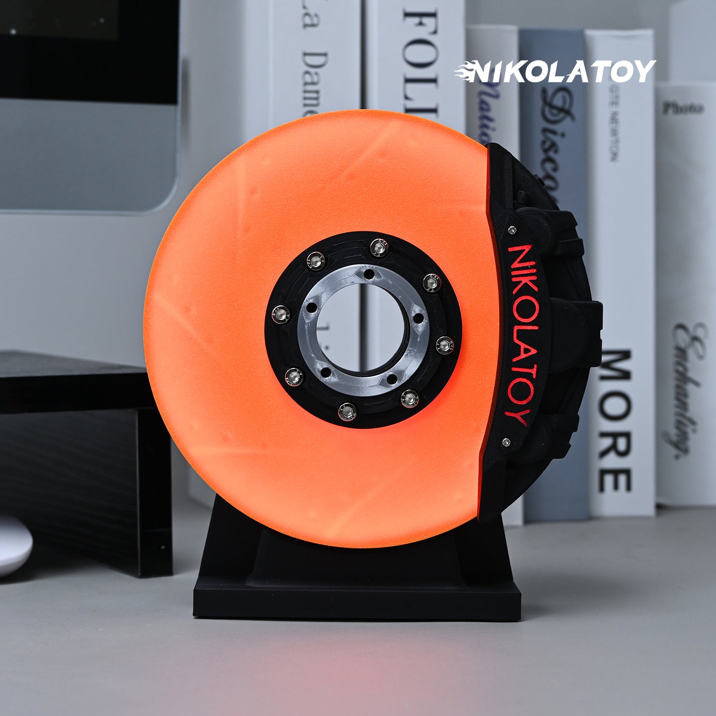 Creative Dynamic Disc Brake Night Light Ornament