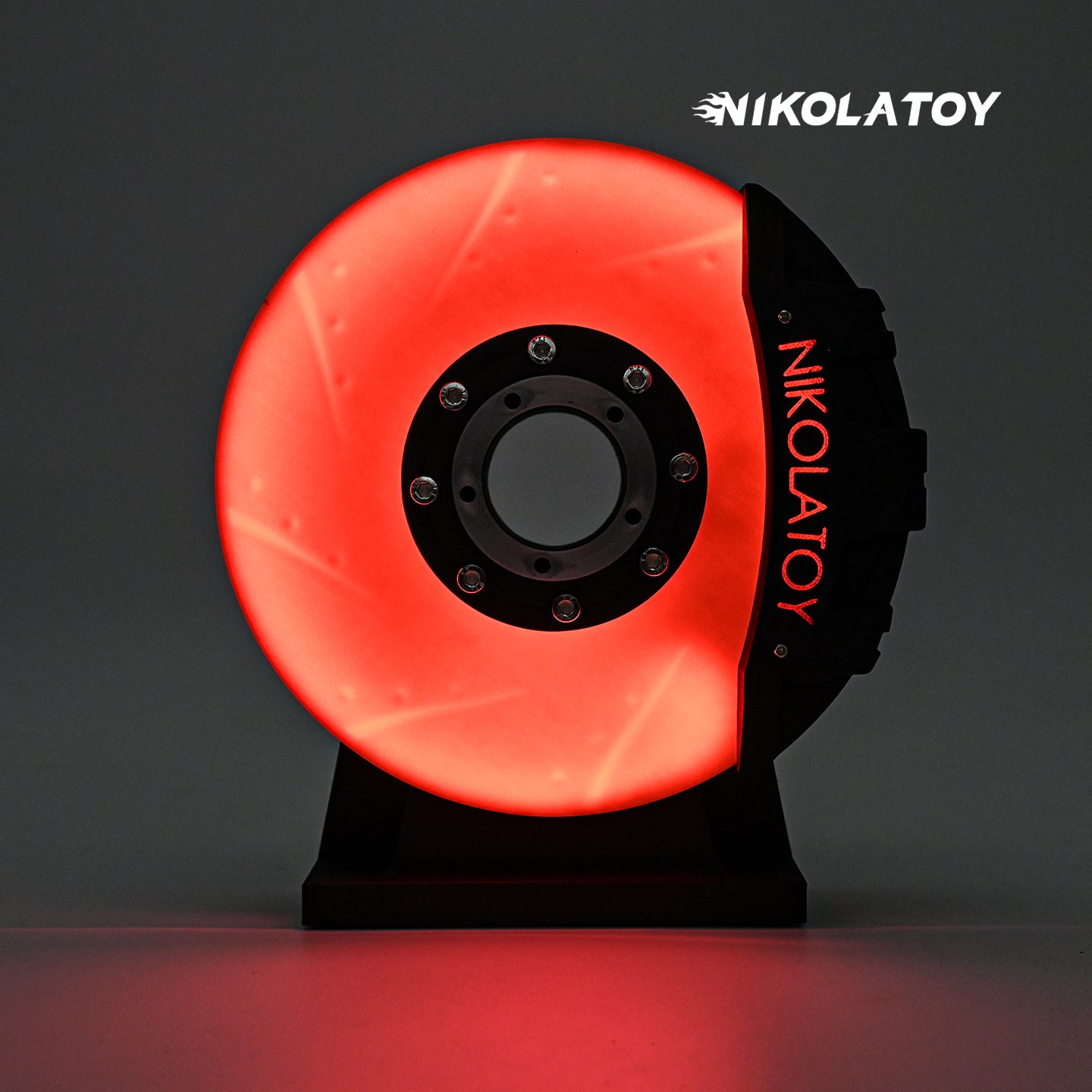 Creative Dynamic Disc Brake Night Light Ornament