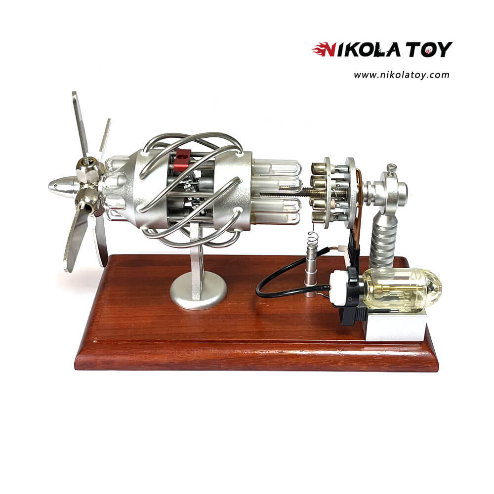 Aircraft Model Stirling Engine Model