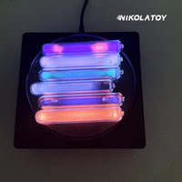 Tesla Plasma Reaction Glass Sealed  Rare Gas Light-Emitting Tube