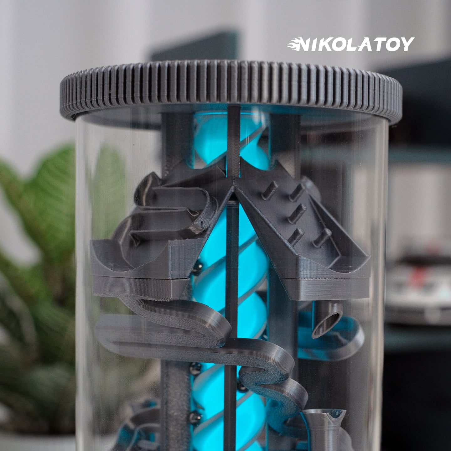 Creative EDC Spinning Pinball RGB Desktop Night Light