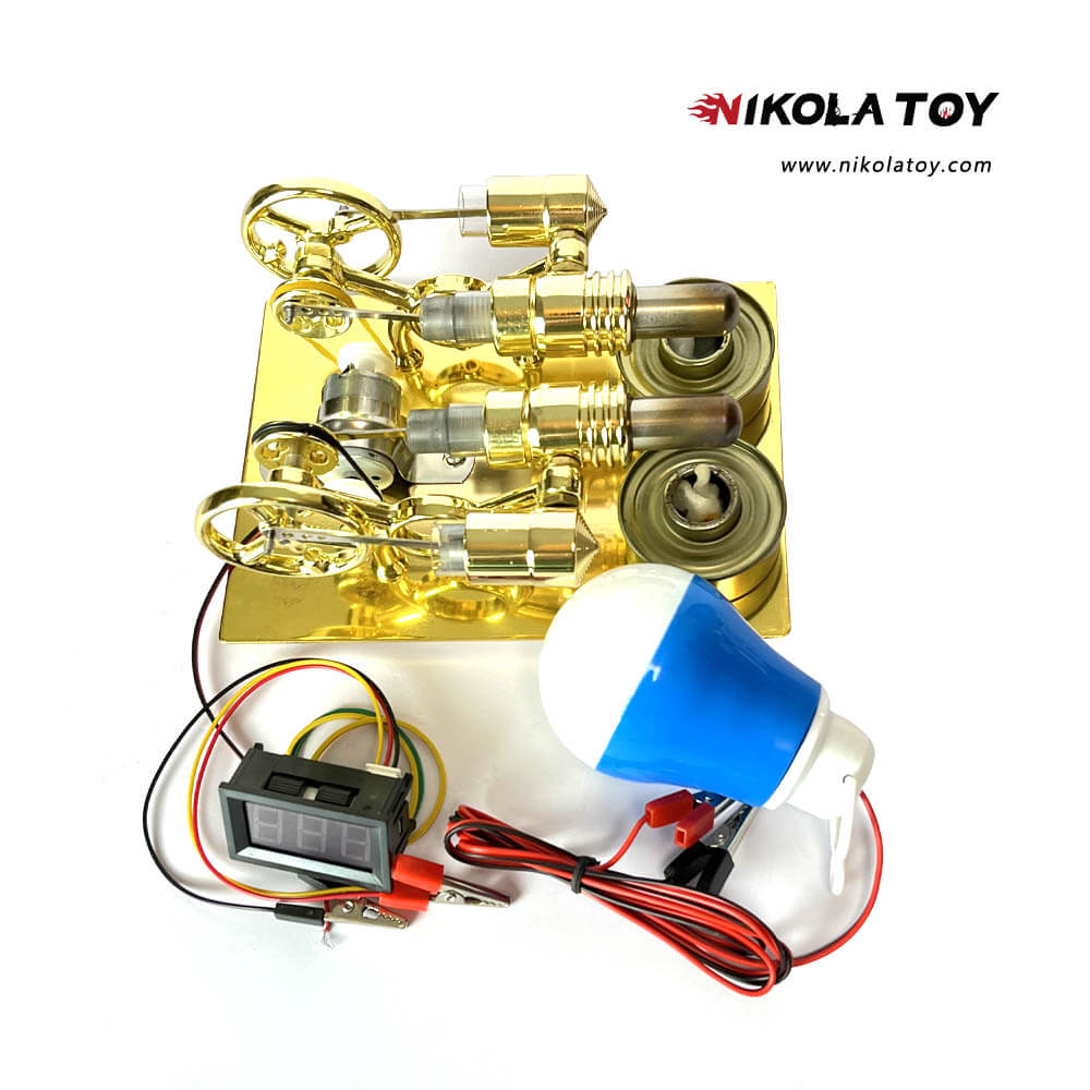 Stirling Engine - Golden Crab