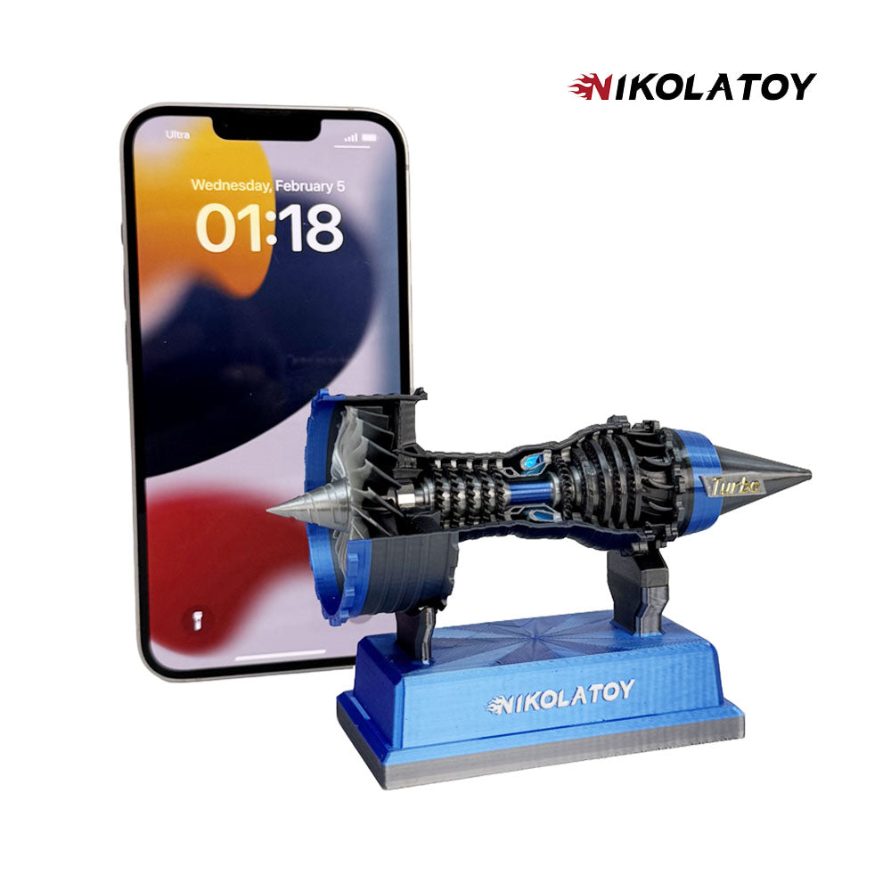 Miniature Trent 900 Turbofan Engine Model（12cm/4.8in）