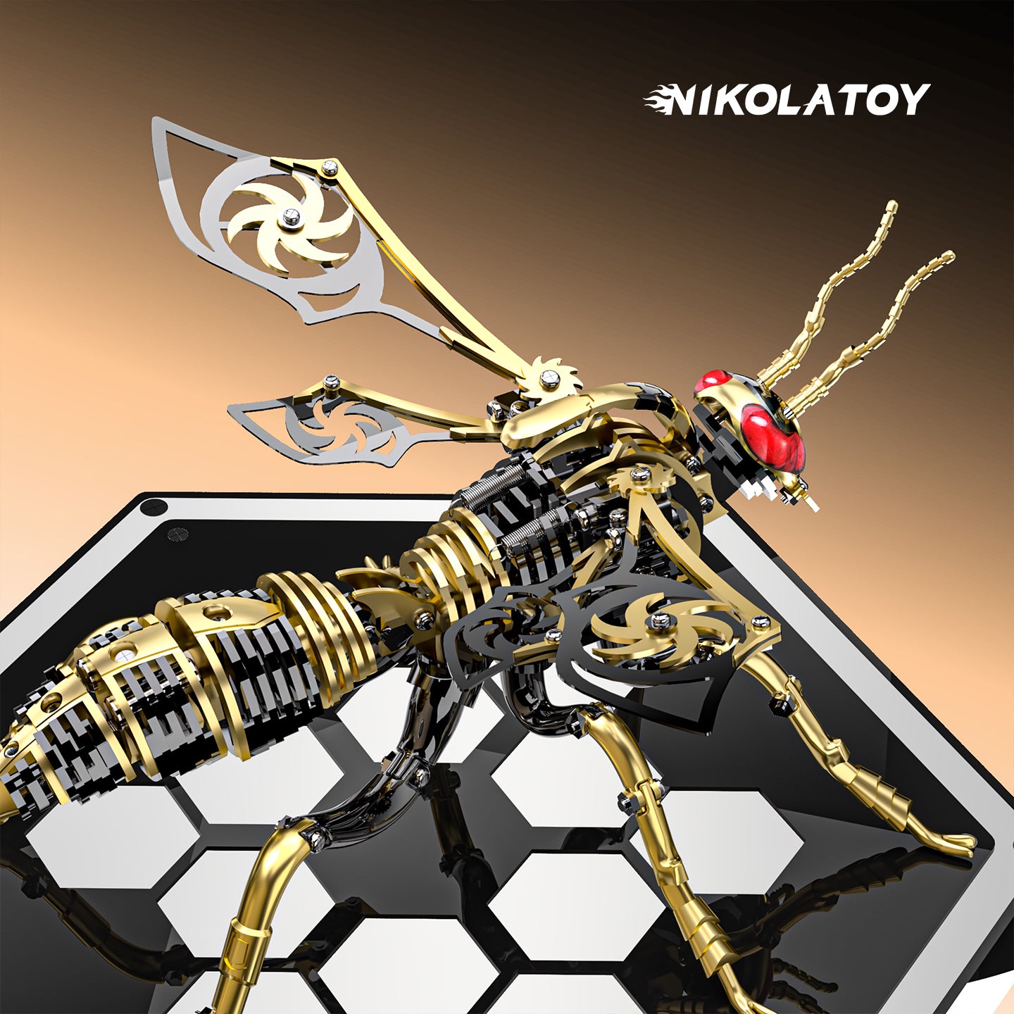 Mechanical Species - Bumblebee (3D Metal Puzzle)