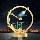 Teching Flying Dragonfly Kinetic Sculpture 3D Metal Model DIY Kits - Nikola Toy