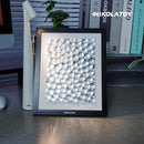 Precision CNC Alloy Laser Light Effect Art Frame