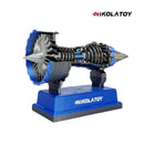 Miniature Trent 900 Turbofan Engine Model（12cm/4.8in）