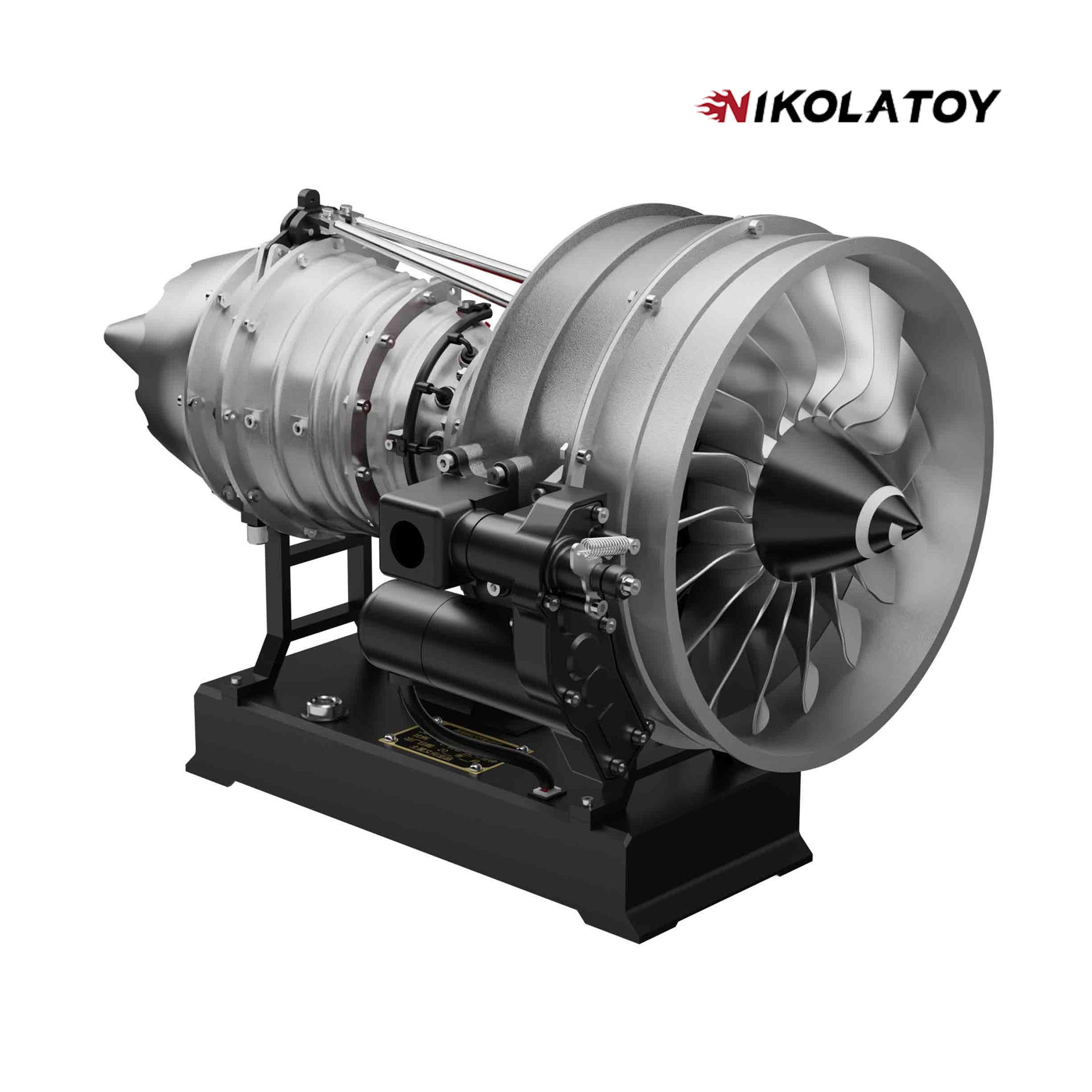 TECHING Medium Size Turbofan Engine Model - DIY KIT（12In）
