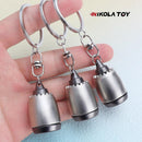 CNC Precision Turbofan Engine Keychain - Nikola Toy