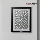 Precision CNC Alloy Laser Light Effect Art Frame