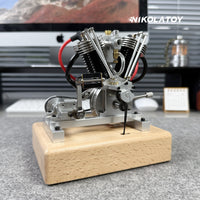 2026 New Miniature Harley Davidson V2 Real Engine Model
