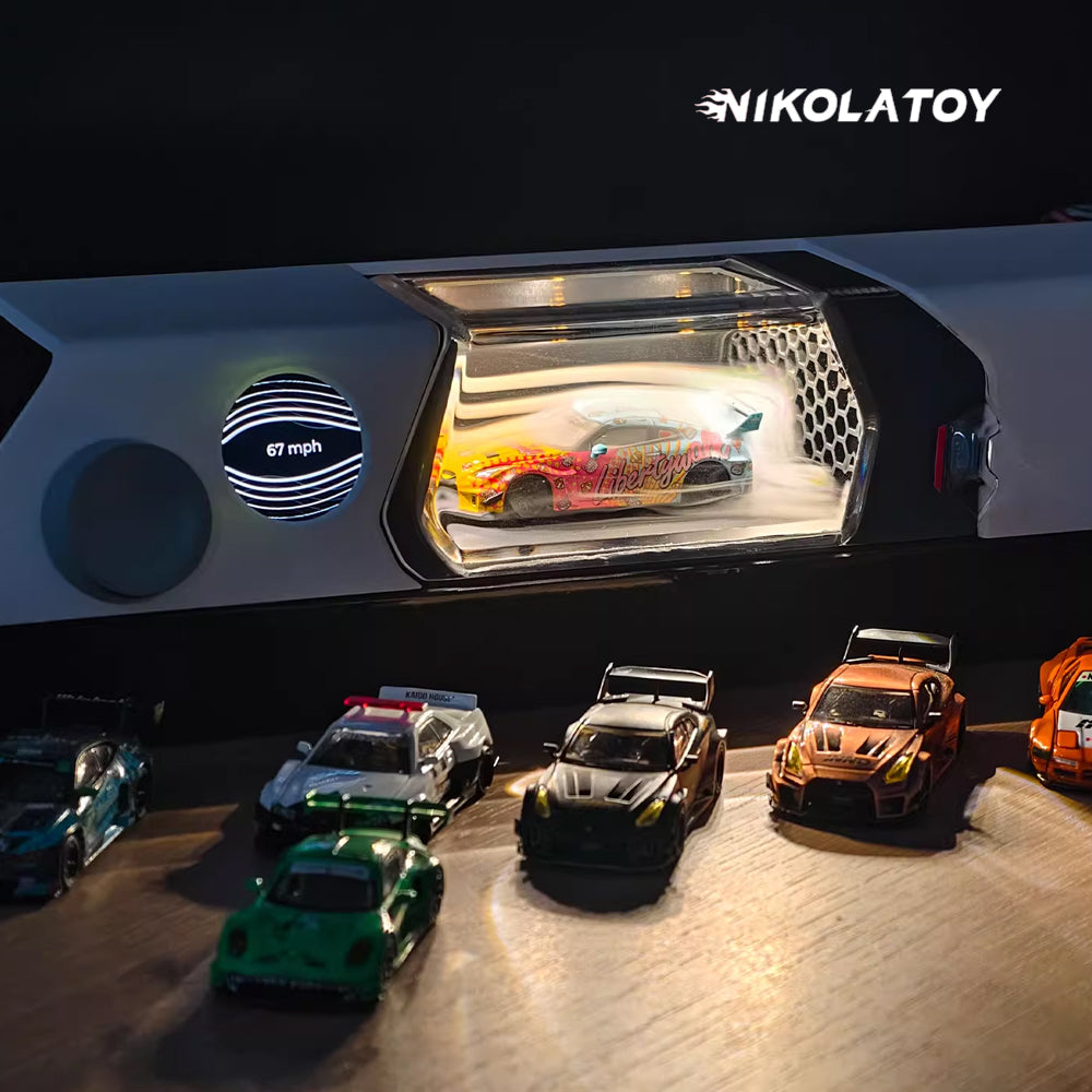 1:64 Windible car model desktop wind tunnel tester