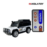 1:64 Land Rover Defender Desktop Remote Control Car