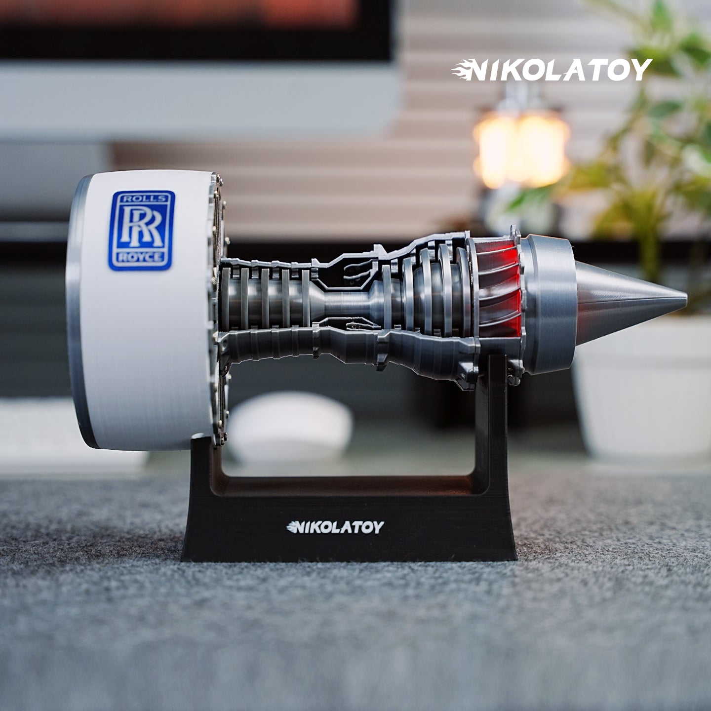 All New TR900 Turbofan Engine Model (23cm / 9in)