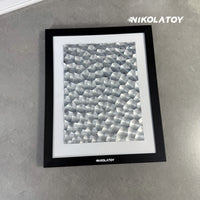 Precision CNC Alloy Laser Light Effect Art Frame