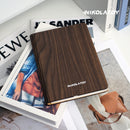 Black Walnut Folding Book Magnetic Night Light