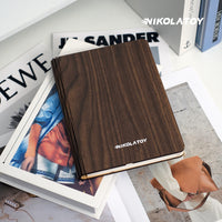 Black Walnut Folding Book Magnetic Night Light