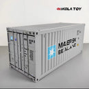 MAERSK large-sized container model toy with LED display box(Multiple containers can be connected in series) - Nikola Toy