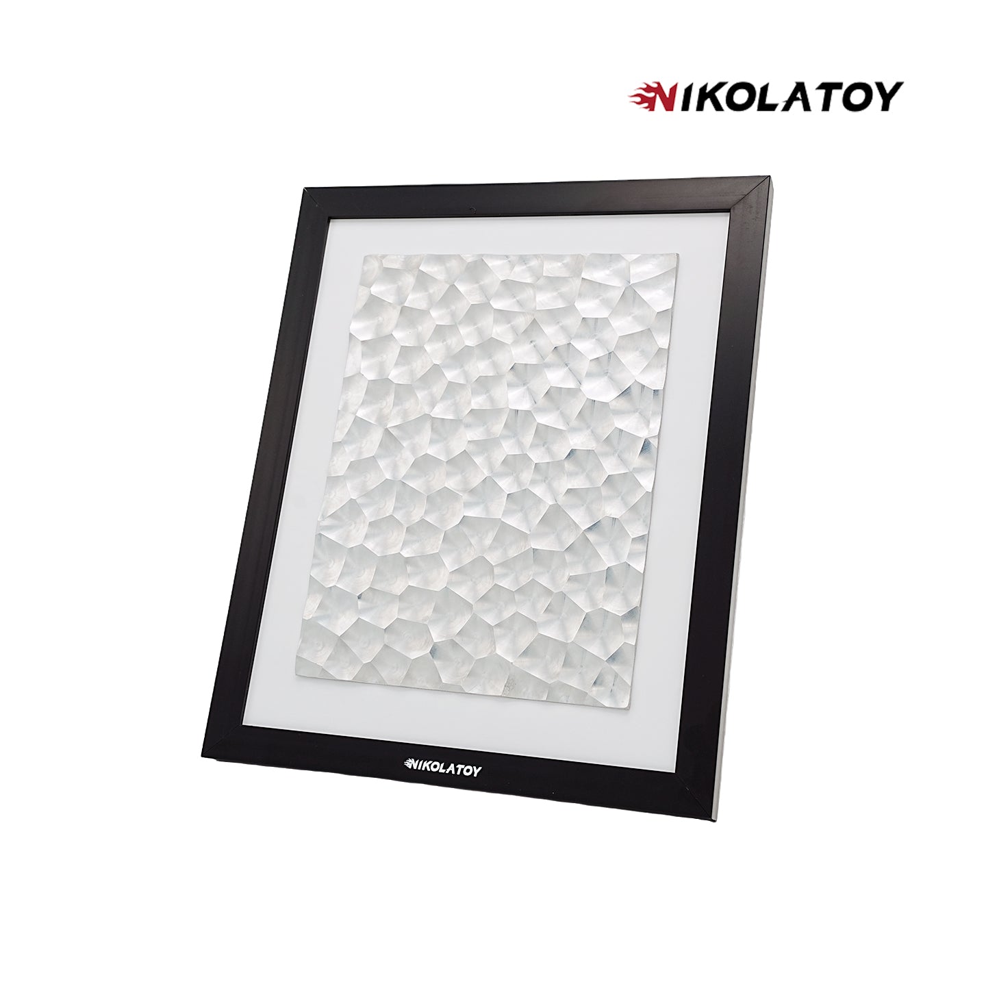 Precision CNC Alloy Laser Light Effect Art Frame