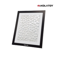 Precision CNC Alloy Laser Light Effect Art Frame