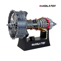 TR900 Turbofan Engine Model (25cm / 10in) Flagship Version Diy Kits
