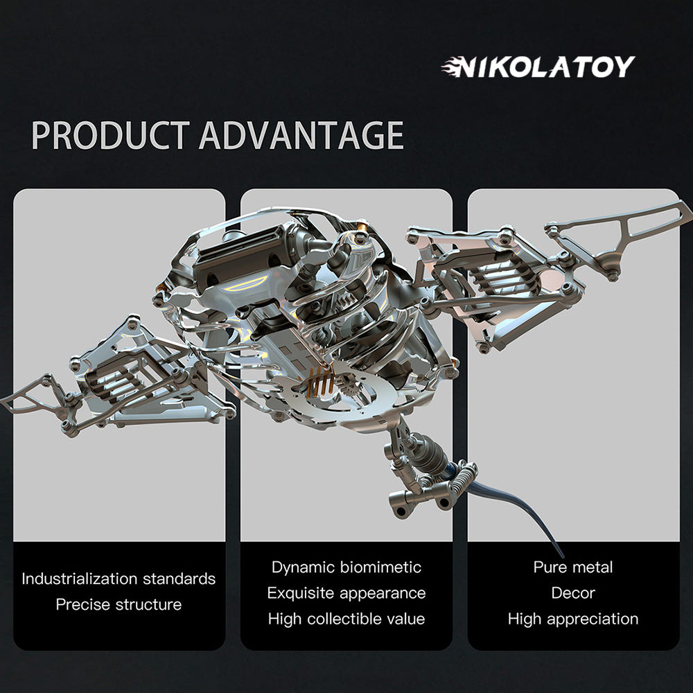 NIKOLATOY®Mechanical species - Manta ray (finished product)