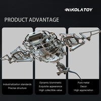 NIKOLATOY®Mechanical species - Manta ray (finished product)
