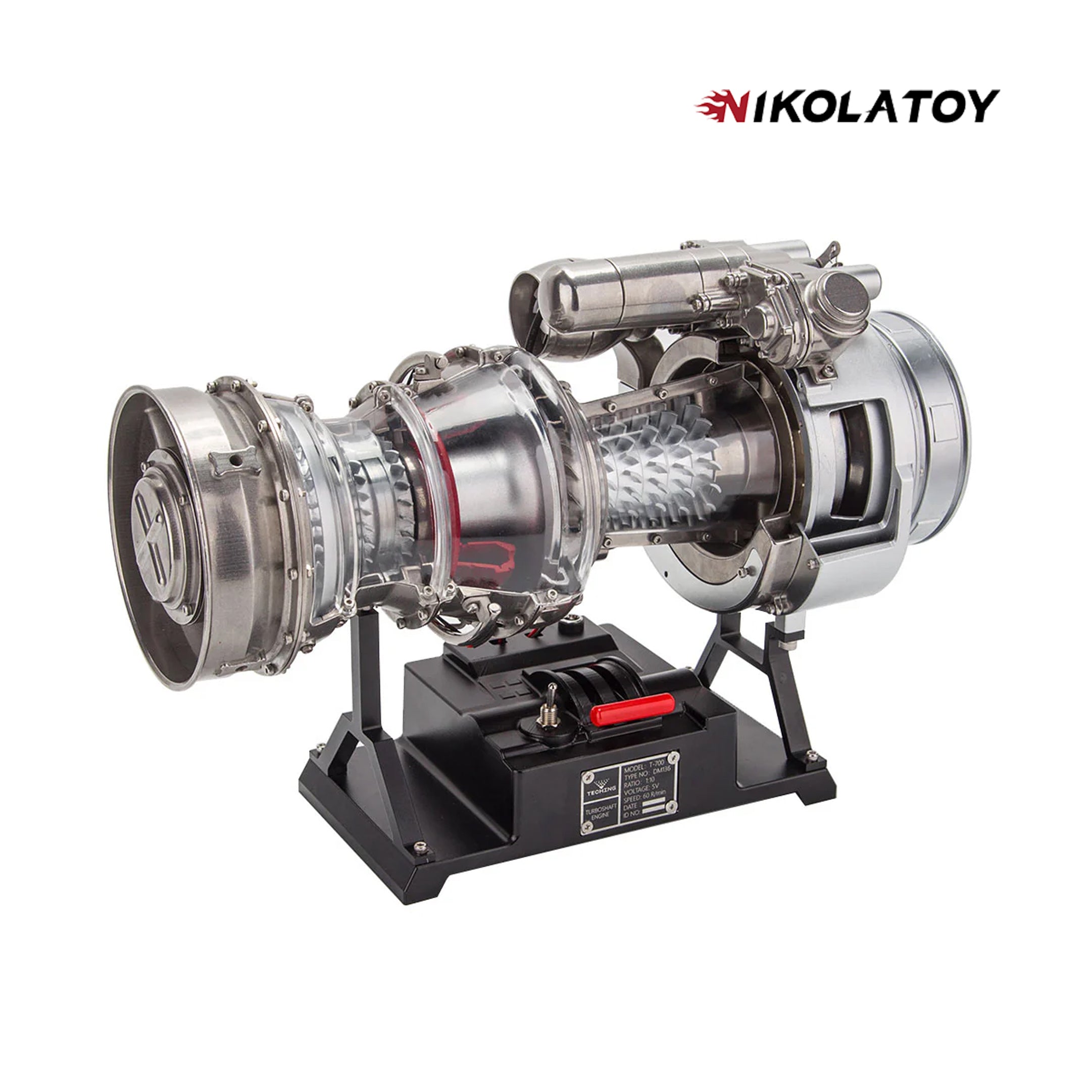 TECHING T700 DIY Turboshaft Engine Model Diy Kit