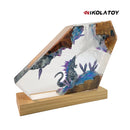Creative Resin Night Light Desktop Ornament - Godzilla